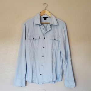 Banana Republic Pima Cotton Button Down Collared Dress Shirt